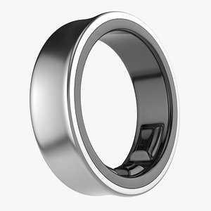 3D Smart Ring Silver