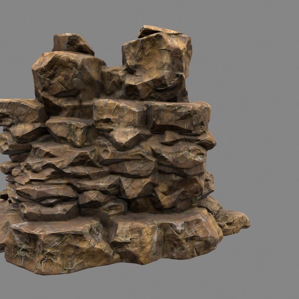 3d model mountain 9