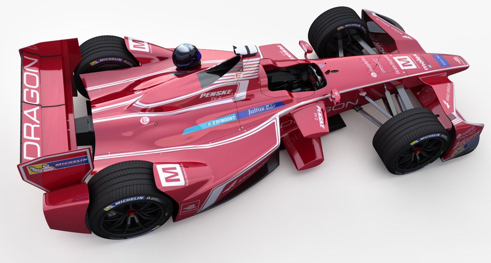 3D Dragon Racing Formula E - TurboSquid 1236900