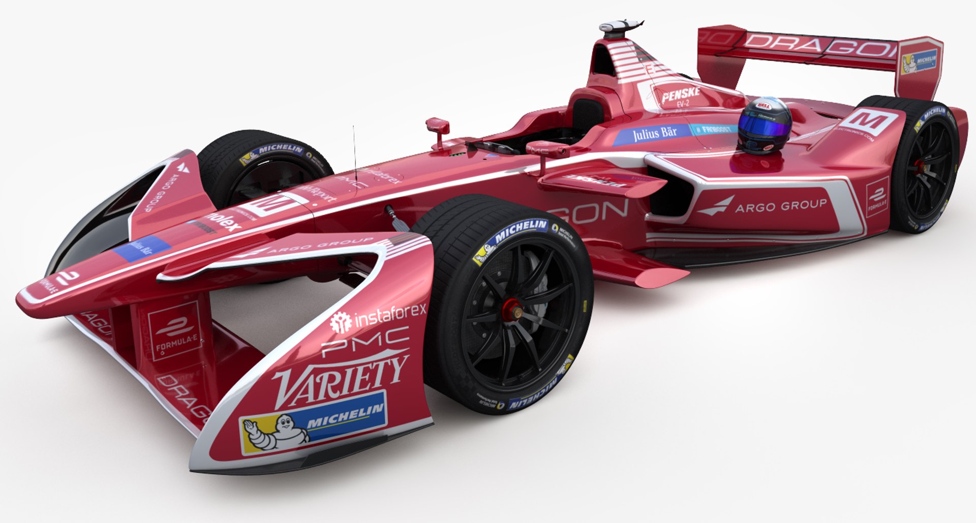 3D Dragon Racing Formula E - TurboSquid 1236900