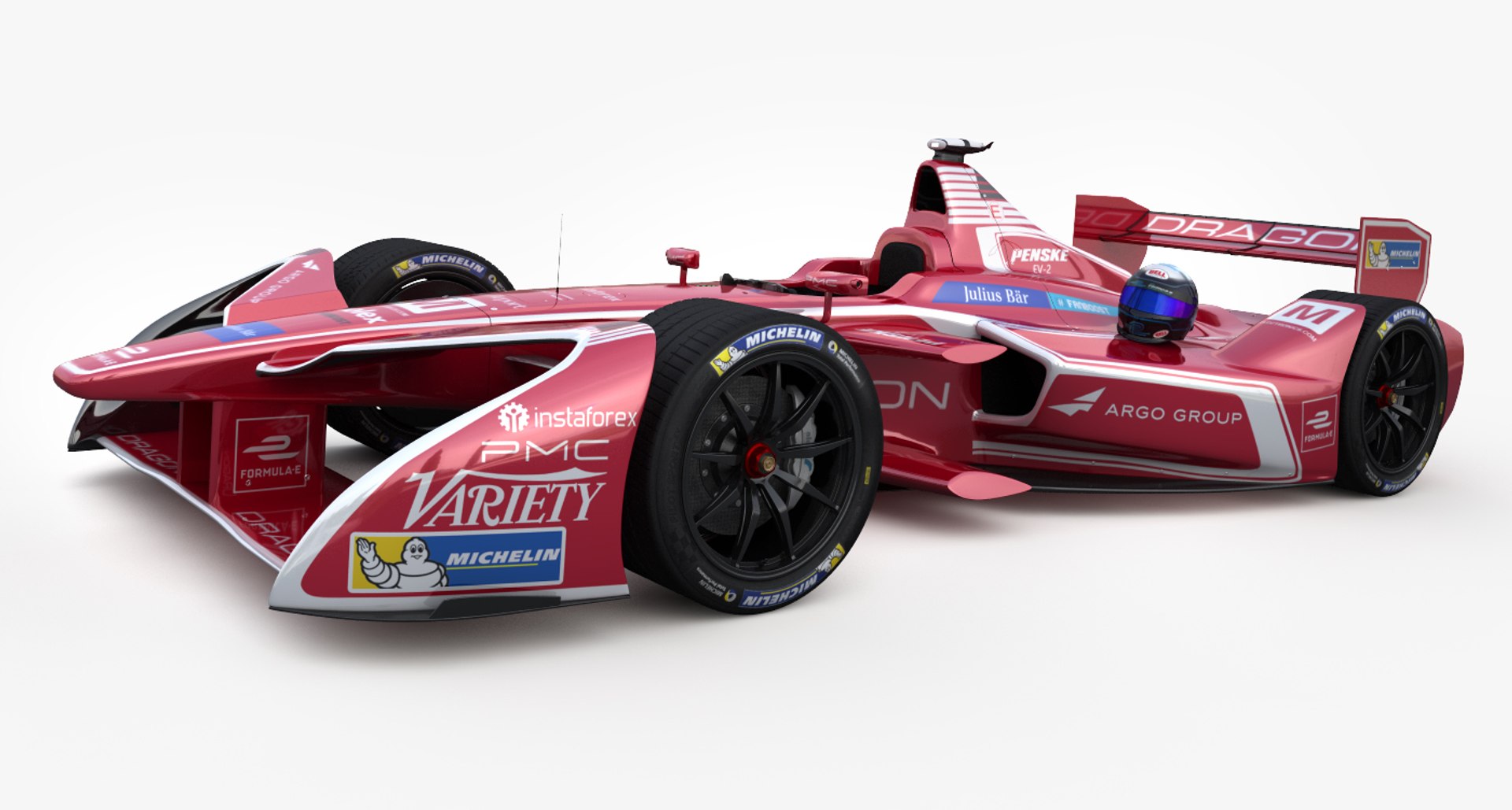 3D Dragon Racing Formula E - TurboSquid 1236900