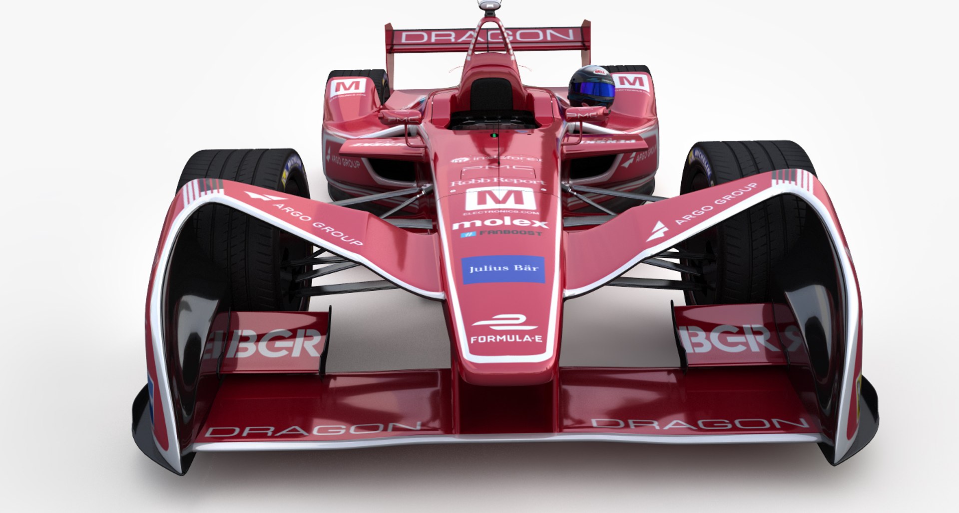 3D Dragon Racing Formula E - TurboSquid 1236900