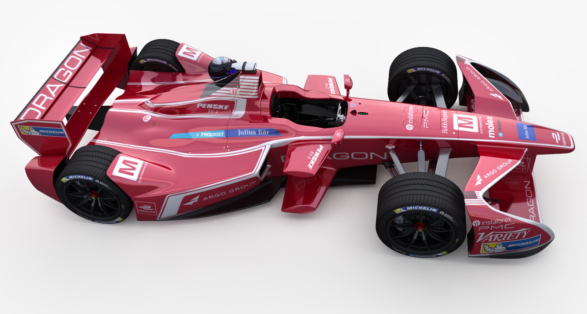 3D Dragon Racing Formula E - TurboSquid 1236900
