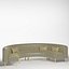 Sofa VARIETY inward half circle