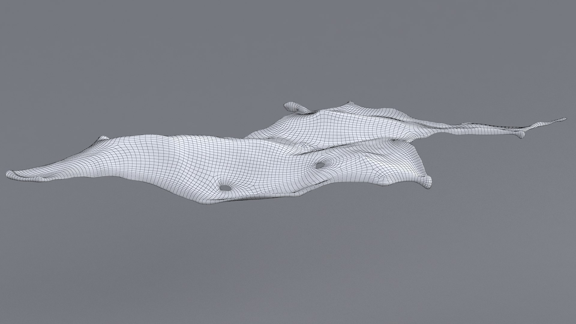 Splash Flat 01 3D model - TurboSquid 1718081