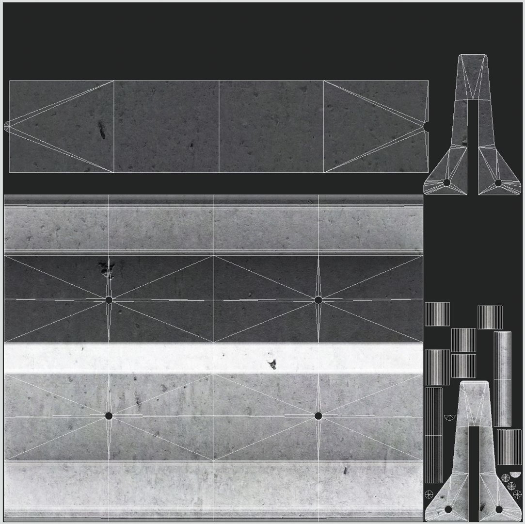 Road Traffic Barrier 01 Model - TurboSquid 2034966