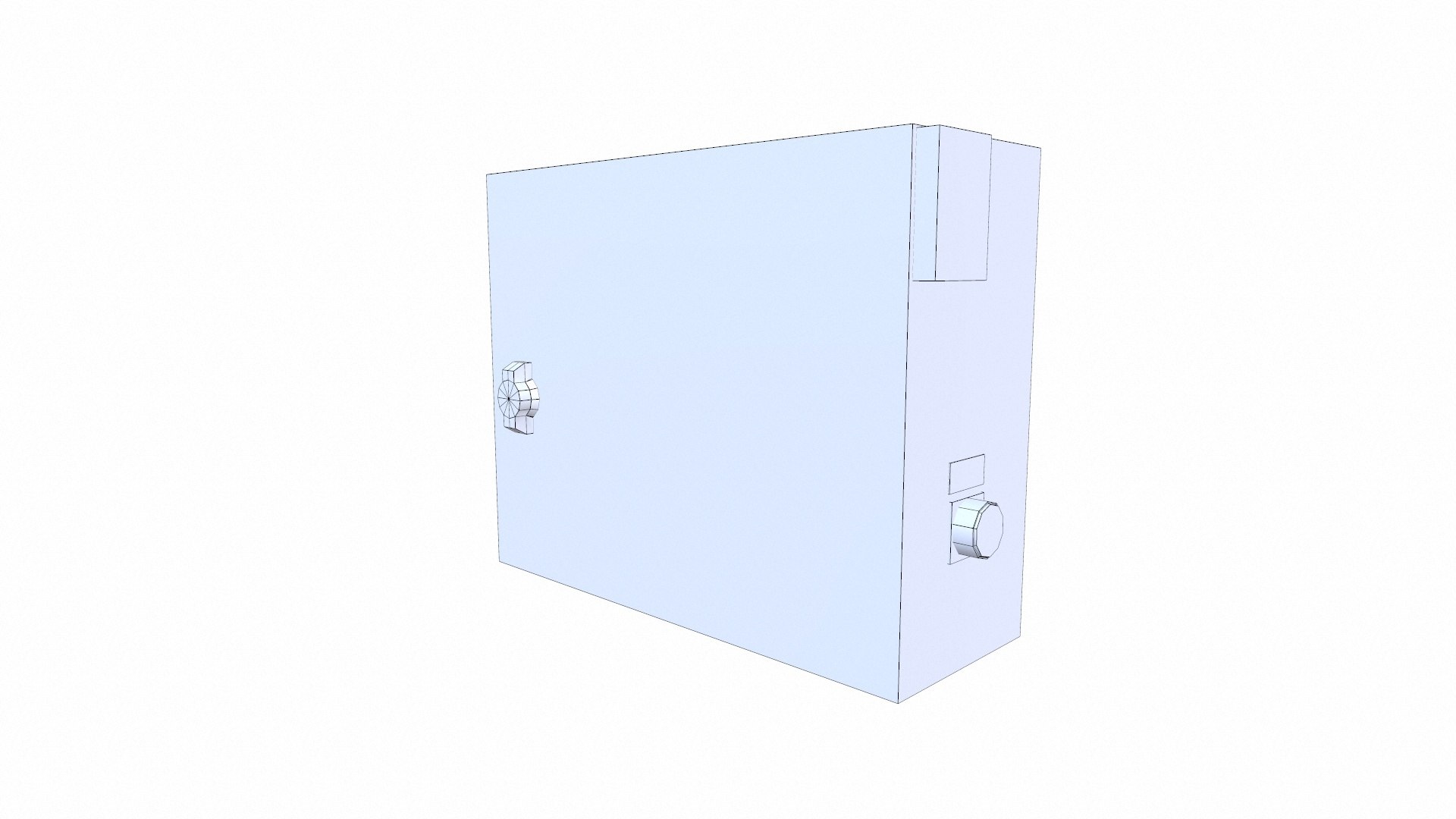 Control Panel Model - TurboSquid 2342818