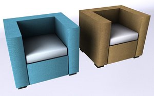 chair 3d obj