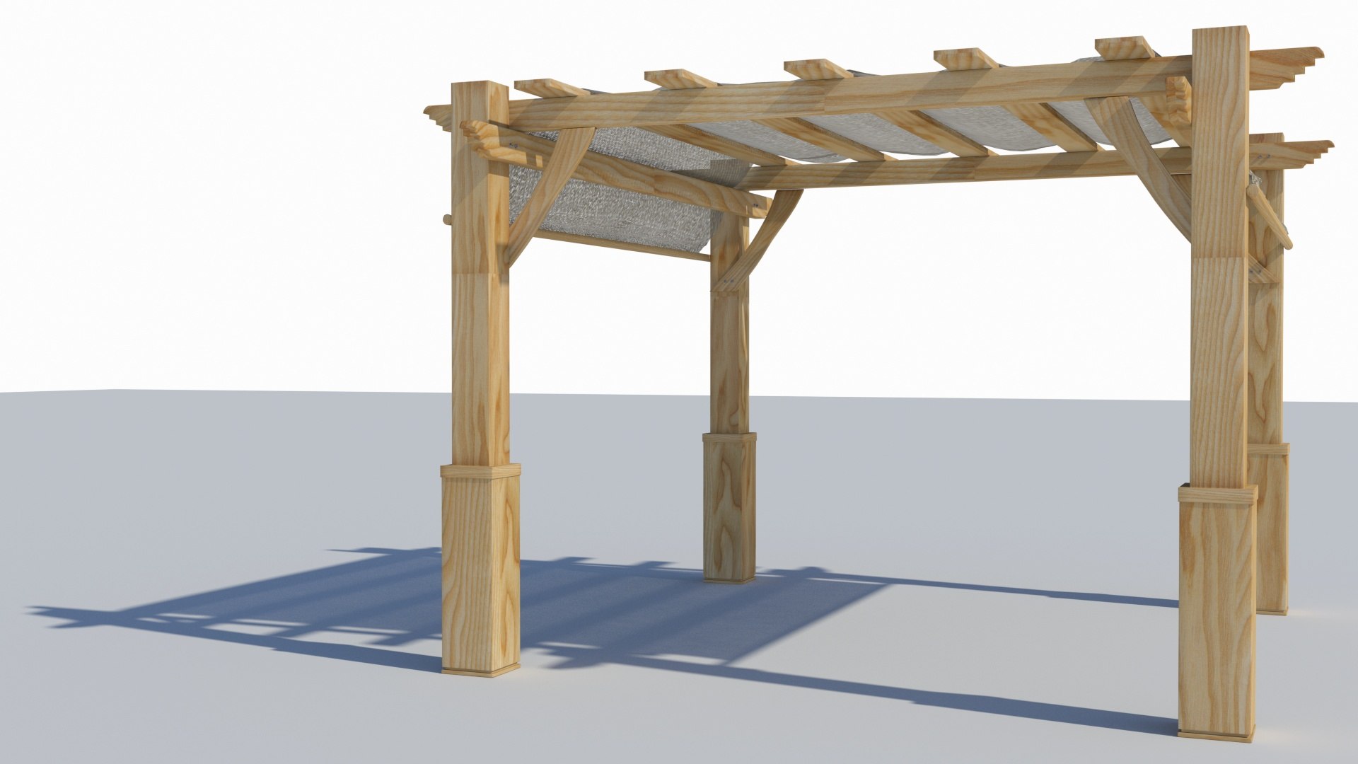 3D Pergola Animation Games Model - TurboSquid 1597710