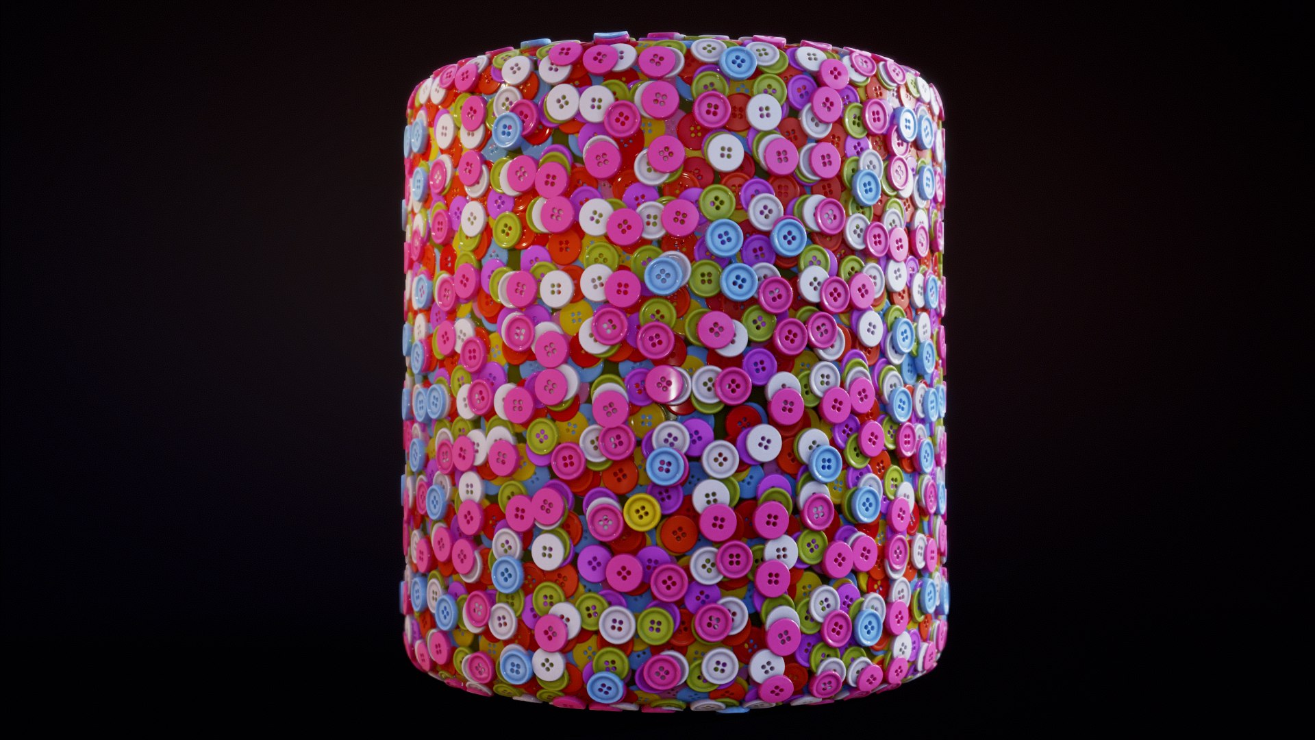 Seamless Buttons PBR Material Textures Model - TurboSquid 2340552
