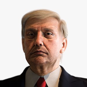 Donald Trump Realistic Rigged Animated model