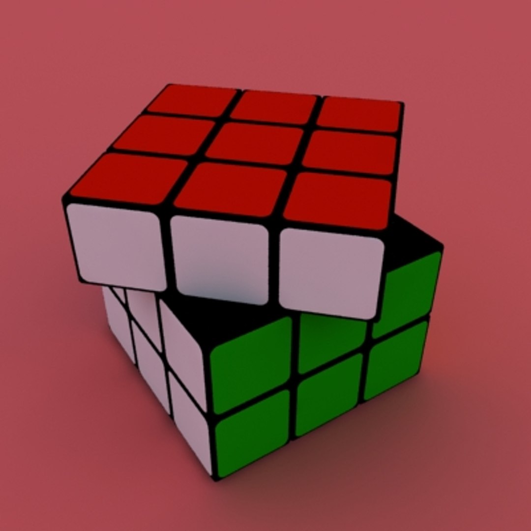 3d Model Rubick S Cube