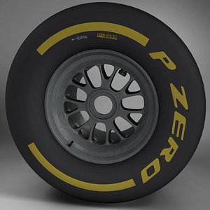F1 tyre soft rear