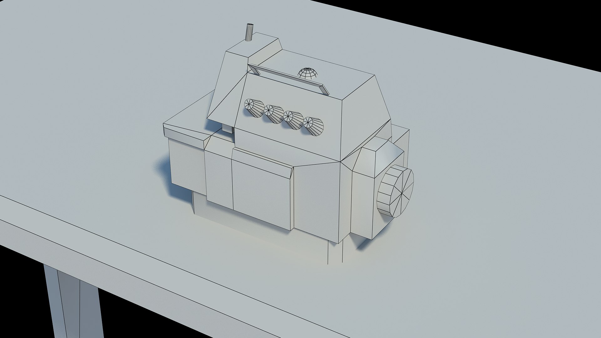 3D Model Industrial Overlock - TurboSquid 1303805