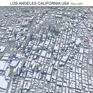 Los Angeles City in California USA