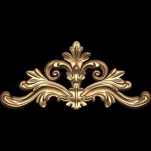 decor element stl cnc 3d model
