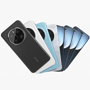 Honor Magic 7 Pro All Colors 3D model