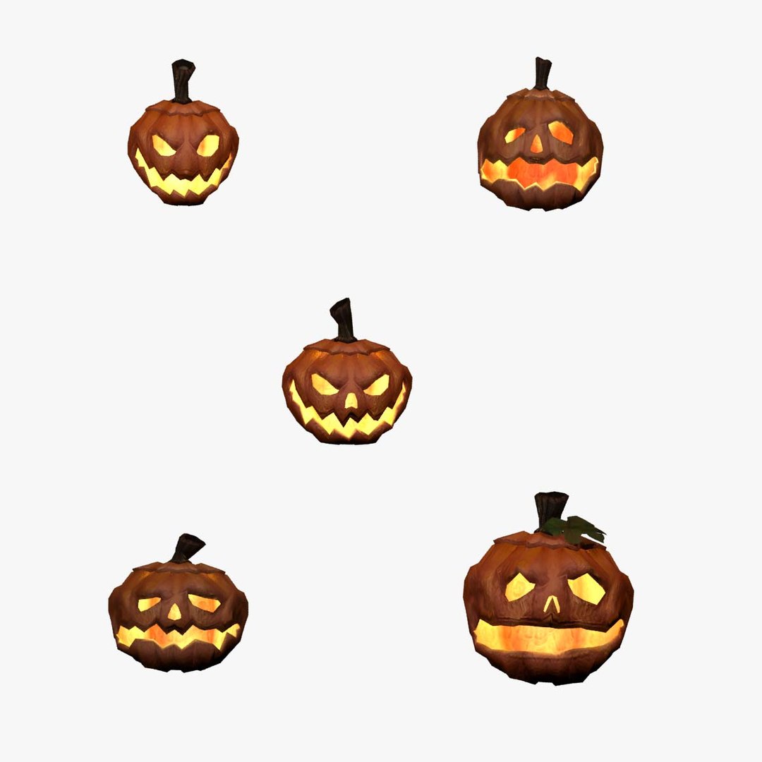 Halloween carved pumpkins model https://p.turbosquid.com/ts-thumb/hz/g2C59j/Al/pumpkinsrender0quad/jpg/1635113042/1920x1080/fit_q87/66401e962f7a4208c98fa6a7ef7f1217712c1891/pumpkinsrender0quad.jpg