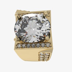 Men Ring 356 3D