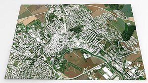 3D Cityscape Nitra Slovakia model
