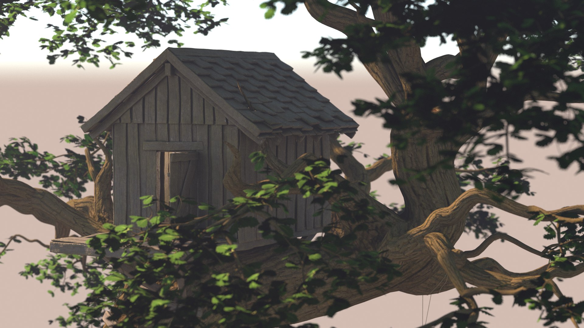 Tree House 3D model - TurboSquid 1810691