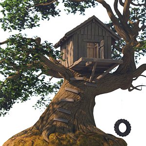 Tree House 3D model