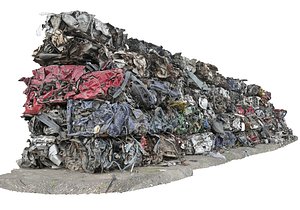 3D Vehicle Graveyard - Car Cemetery 16K model