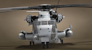 CH-53 Military Helicopter SimpleTextures