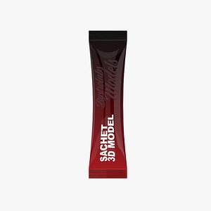 Jam Sachet Packaging Food Sample Mockup