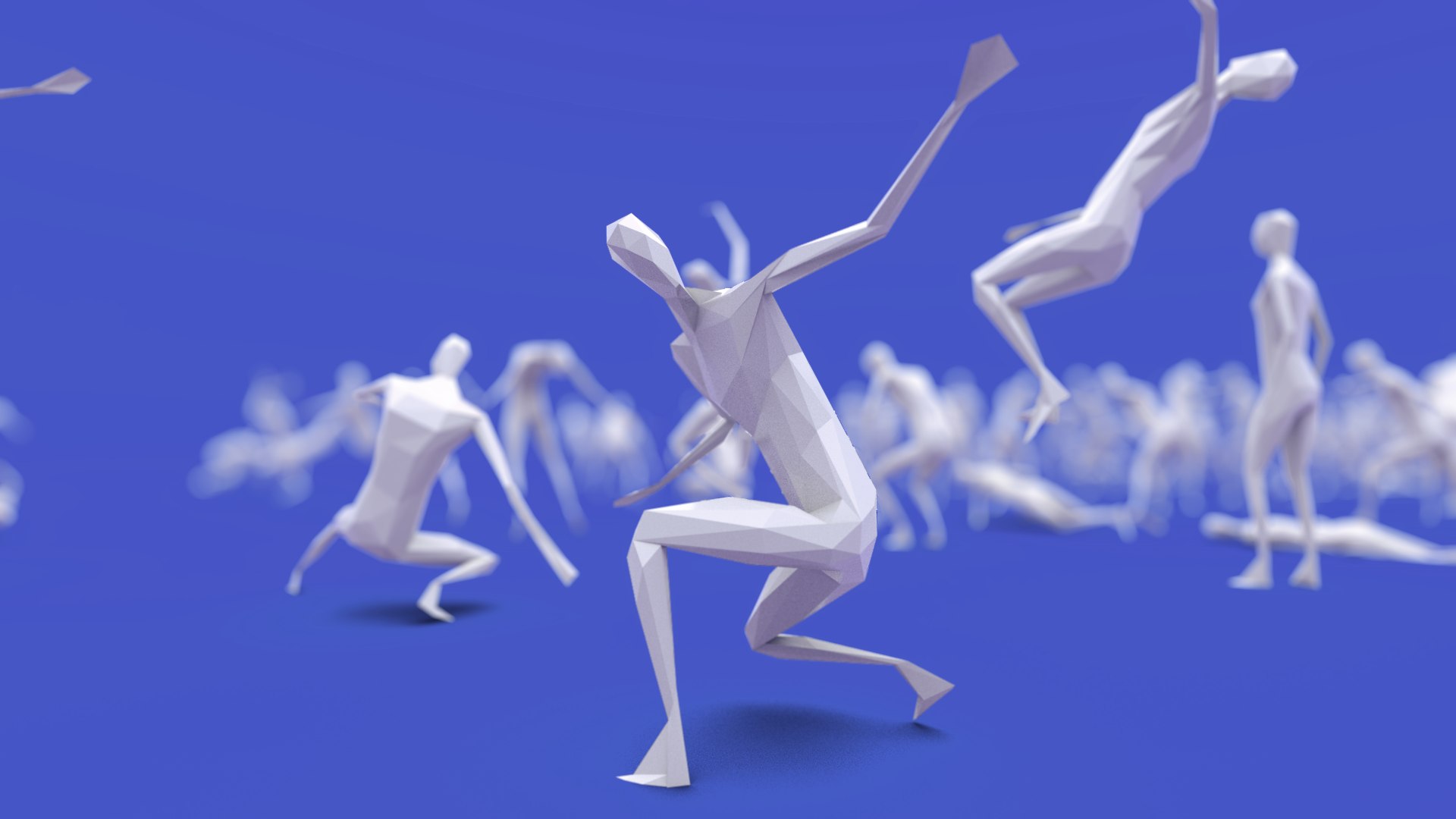 Triangulated human action 3D model TurboSquid 1223226