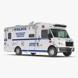 NYPD Mobile Command Center 3D model