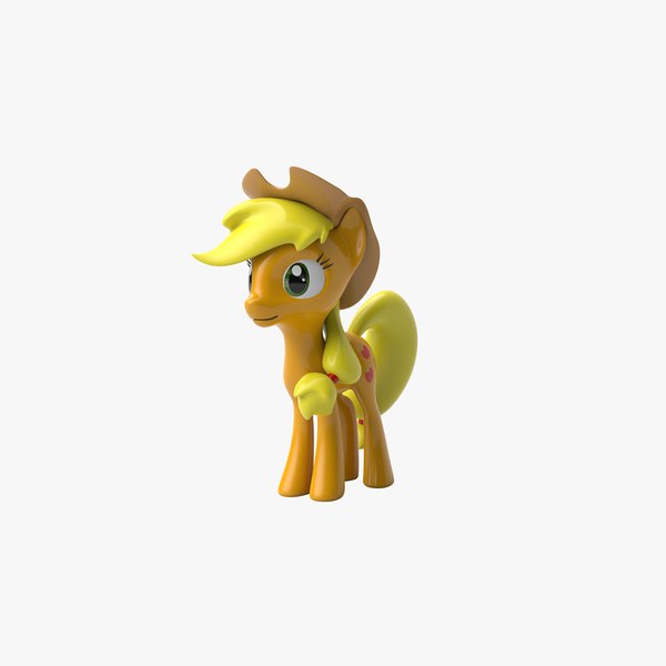 3D Applejack Pony