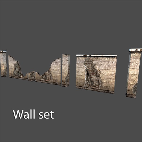 Destroyed Wall 3D Models for Download | TurboSquid