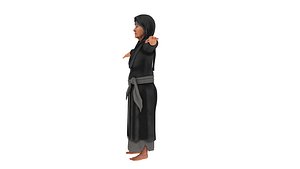 old woman servant