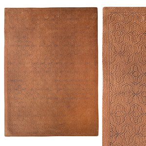 CANELA RUST Rug 3D