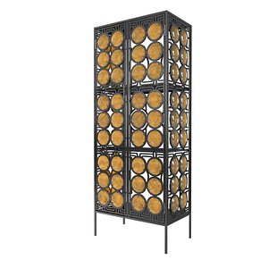Christophe Come Honey Silver Cabinet