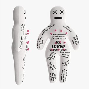 Ex lover voodoo doll 3D model