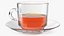 Cup of Tea with Saucer Half Full model