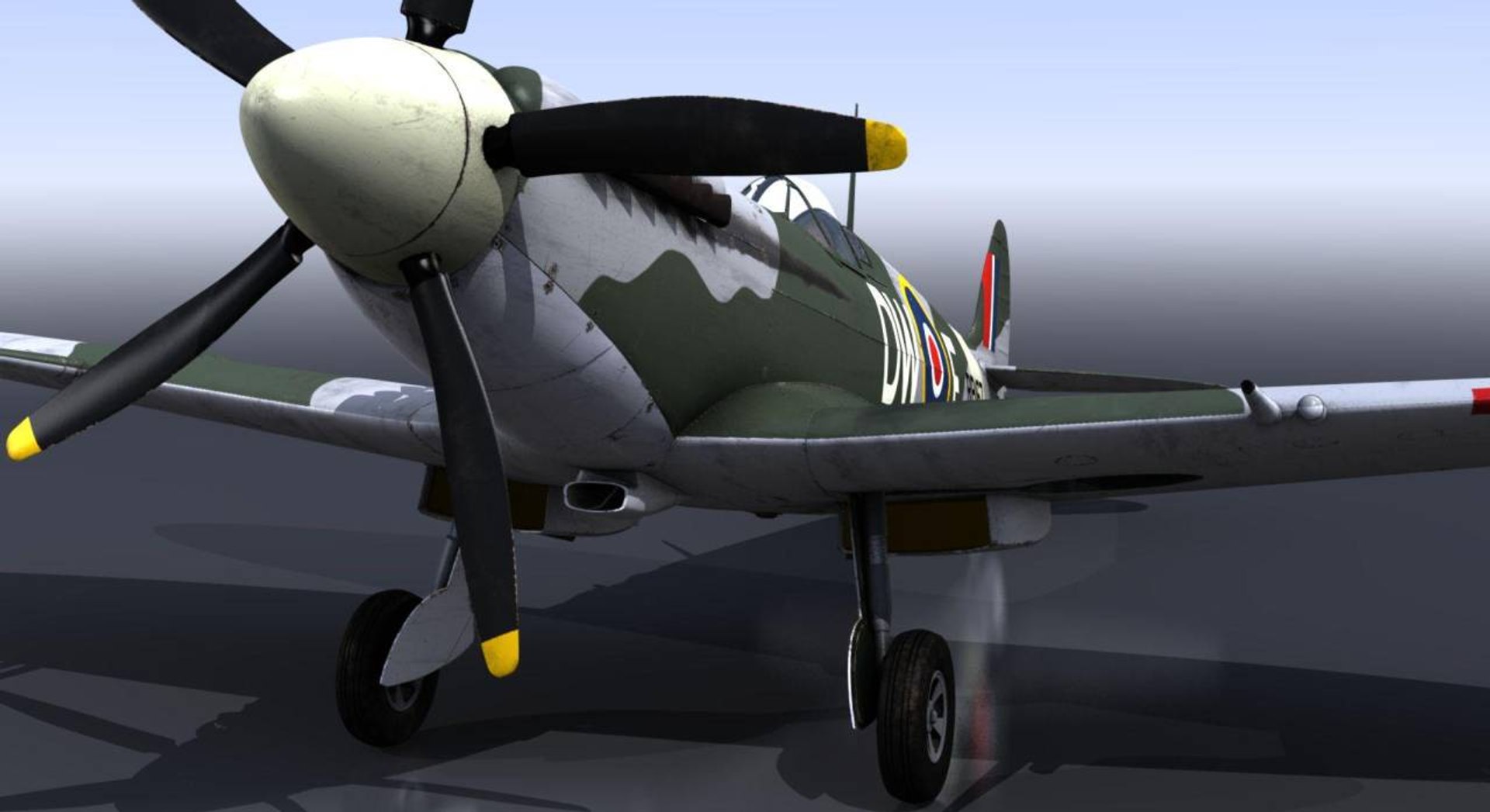 Supermarine Spitfire Squadron Aircraft Lwo