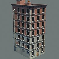 New York Building (Low Poly)