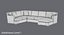 transitonal-sectional-sofa 3D model