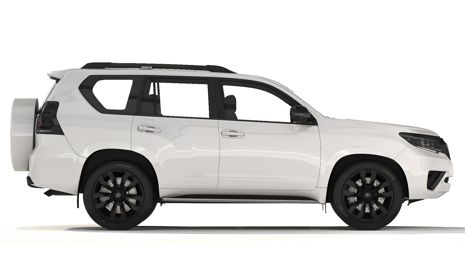 3d Toyota Land Cruiser Prado Vxl 2021 - Turbosquid 2052580