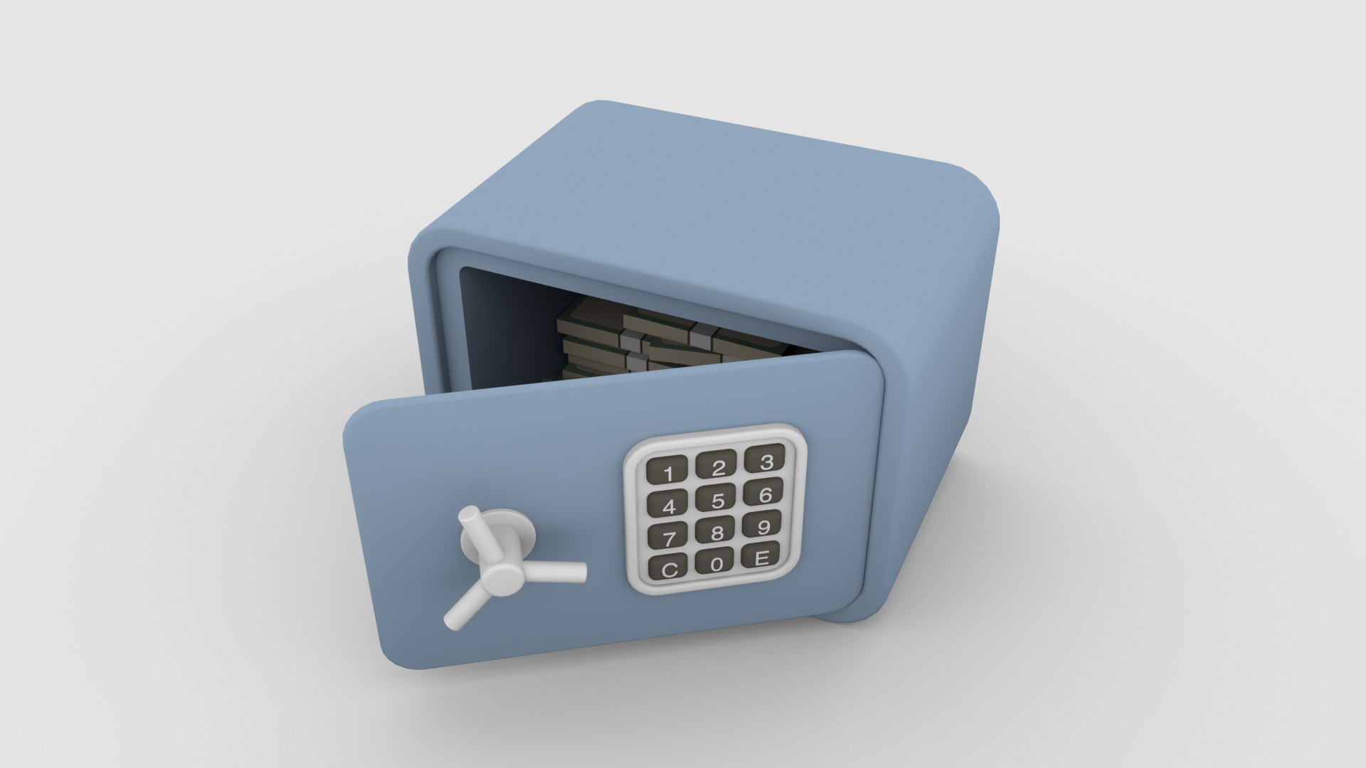 3D Cartoon Safe Model - TurboSquid 2260701
