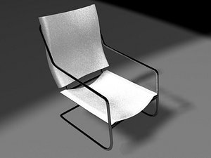 modern chair obj