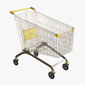 shopping cart 3D model