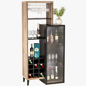 3D model Mini bar 11