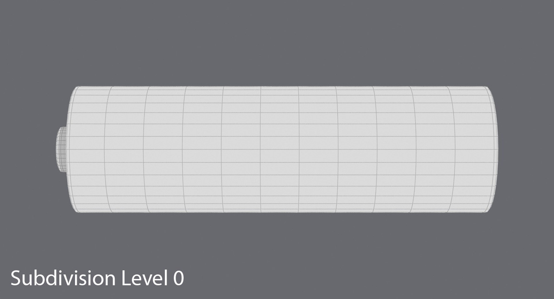 3d Model Aa Batteries