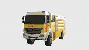 3D abu dhabi truck model