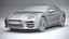 3D Porsche Panamera Turbo S 2024 model