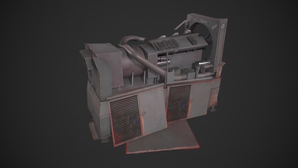 modelo 3d Generador roto - TurboSquid 1946832